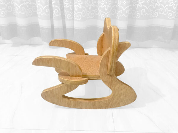 Kids Wooden Rocking Chair - Image 2